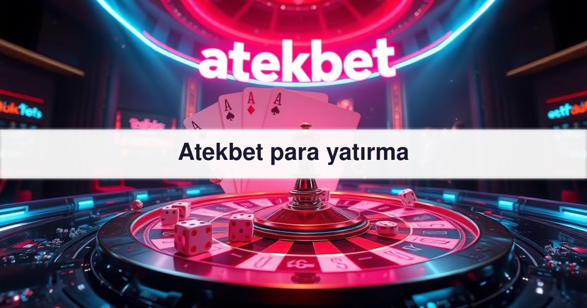 Atekbet para